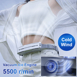 Mini ventilateur portable USB monté sur la taille