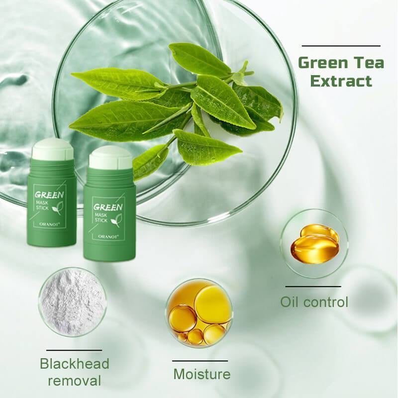 🔥Pâte nettoyante aux plantes de thé vert Deep Cleanse