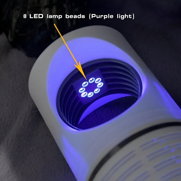 Piège à moustiques LED – Solution silencieuse et sûre | BUZZOFF