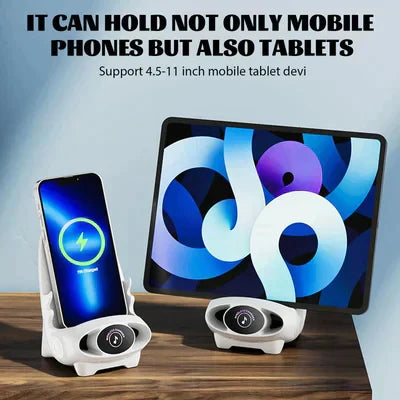 Vente du dernier jour 49% Mini-chaise avec chargeur rapide sans fil, support de téléphone multifonctionnel