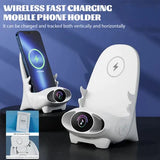 Vente du dernier jour 49% Mini-chaise avec chargeur rapide sans fil, support de téléphone multifonctionnel