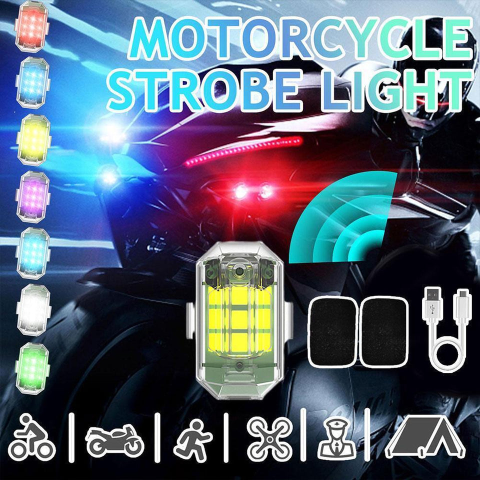 ✨✨Lumière stroboscopique LED sans fil haute luminosité 2PCs