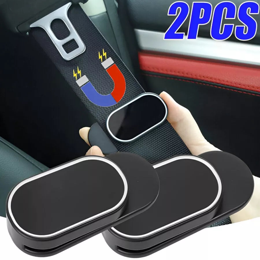 x2 Clips de fixation à aspiration magnétique pour ceinture de sécurité de voiture - 50 % de réduction