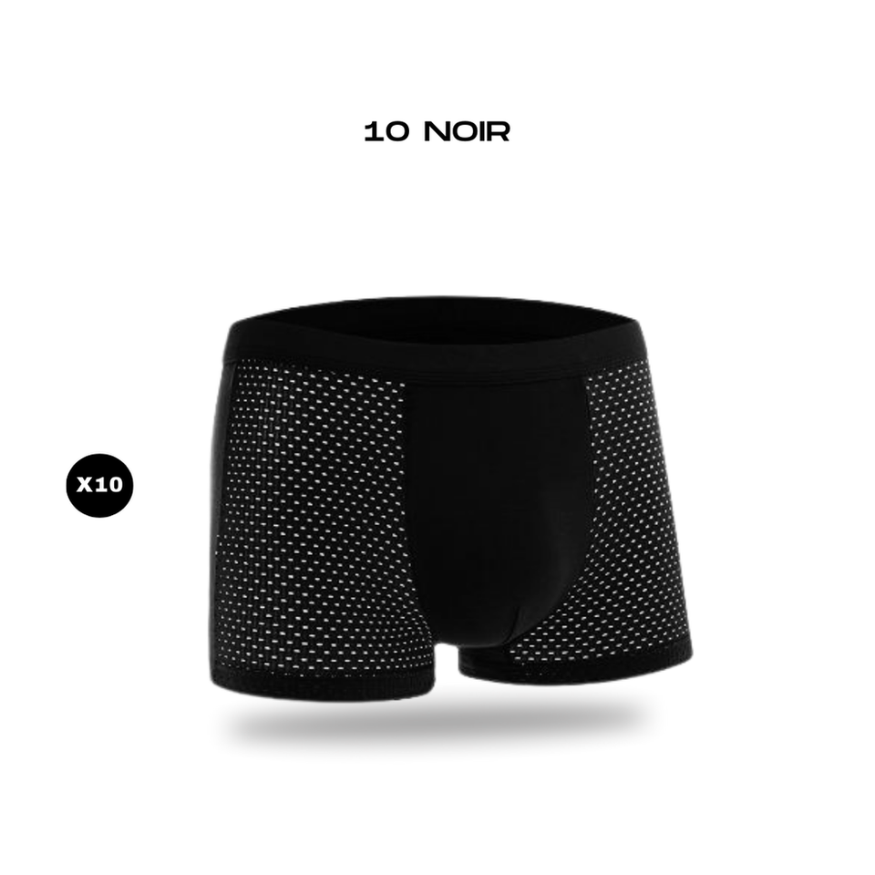 10 BOXERS EN FIBRE DE BAMBOU POUR LE PRIX DE 5| BAMBOOWEAR