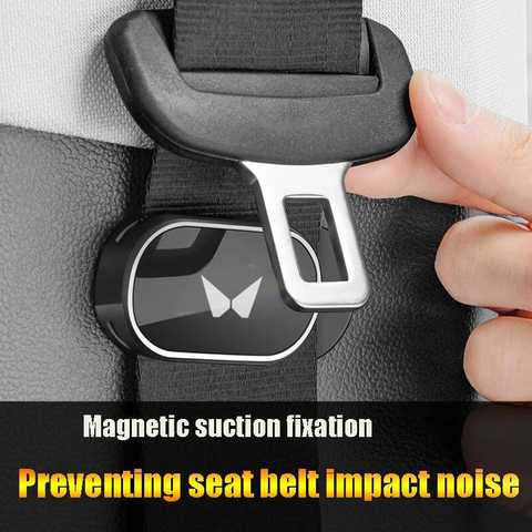 x2 Clips de fixation à aspiration magnétique pour ceinture de sécurité de voiture - 50 % de réduction