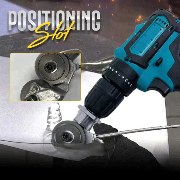 🔥50% de réduction🔥Perceuse électrique Ciseaux Accessoire Cutter Grignoteuse