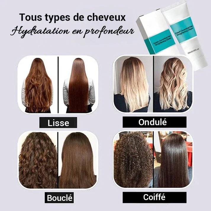 💞 Crème Lissante Soin à la Soie & Kératine
