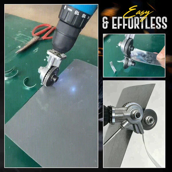 🔥50% de réduction🔥Perceuse électrique Ciseaux Accessoire Cutter Grignoteuse