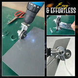 🔥50% de réduction🔥Perceuse électrique Ciseaux Accessoire Cutter Grignoteuse