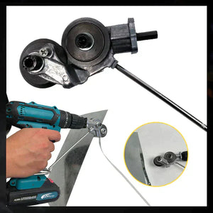 🔥50% de réduction🔥Perceuse électrique Ciseaux Accessoire Cutter Grignoteuse