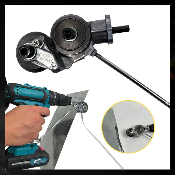 🔥50% de réduction🔥Perceuse électrique Ciseaux Accessoire Cutter Grignoteuse