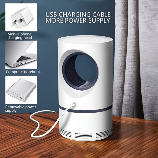 Piège à moustiques LED – Solution silencieuse et sûre | BUZZOFF
