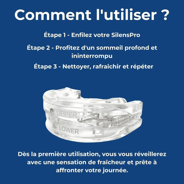 SILENSPRO | Dispositif anti-ronflement 2024