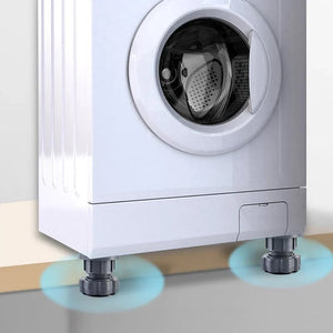 Support de machine à laver réglable en hauteur 4 pièces