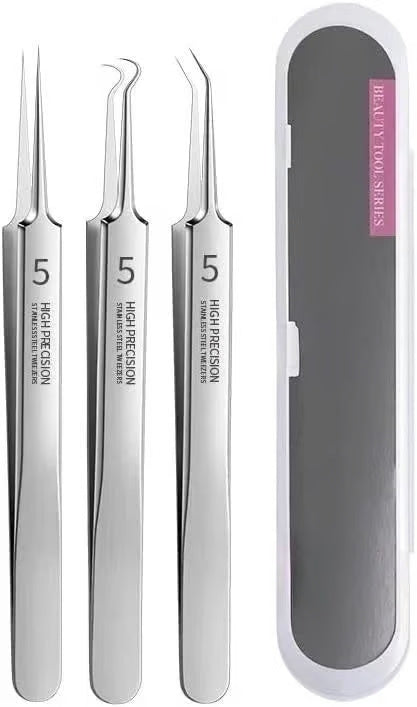 VENTE FLASH 49% DE RÉDUCTION💥 Pinces Professionnelles pour Enlever les Points Noirs du Visage