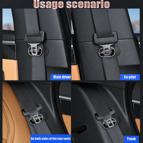 x2 Clips de fixation à aspiration magnétique pour ceinture de sécurité de voiture - 50 % de réduction
