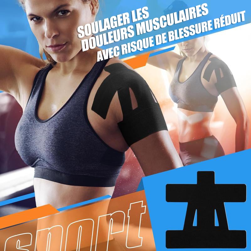 🔥DERNIER JOUR !! - Ruban de kinésiologie pour soulager les douleurs à l'épaule