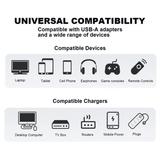 🔥Dernier jour 49% de réduction🔥 - Câble de chargement USB 4 en 1 mFish charge rapide MAX 240W