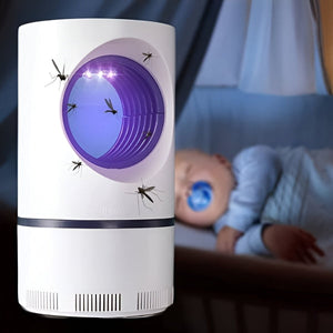 Piège à moustiques LED – Solution silencieuse et sûre | BUZZOFF