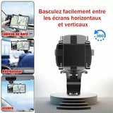 👍2024 Véritable mise à niveau🔥Support de téléphone portable multifonction pour tableau de bord de voiture