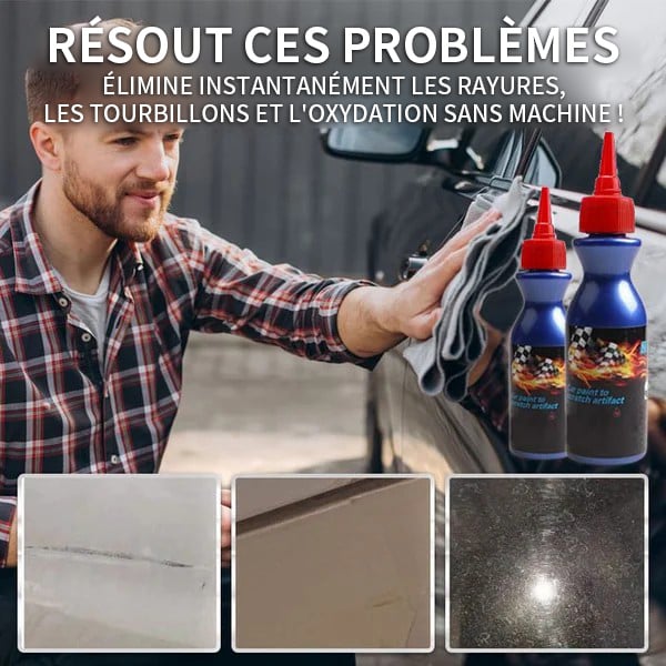 🔥Doit posséder une voiture neuve en 2024🚗Cire de réparation des rayures de voiture