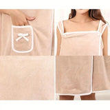 Peignoir en polaire corail pour femme