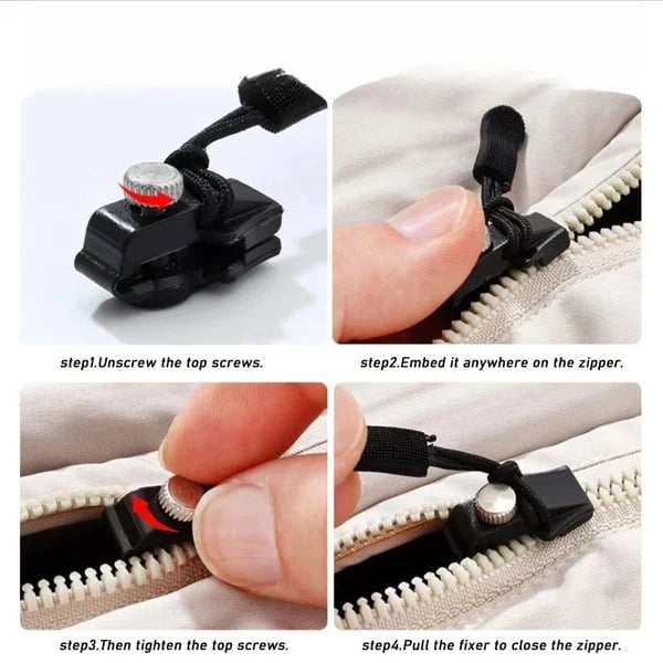 🎁Réparateur de fermeture à glissière universel amovible