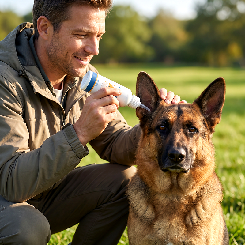 🐶🐱 Nettoyant d'oreilles | Soulage les démangeaisons des chiens & chats 👂