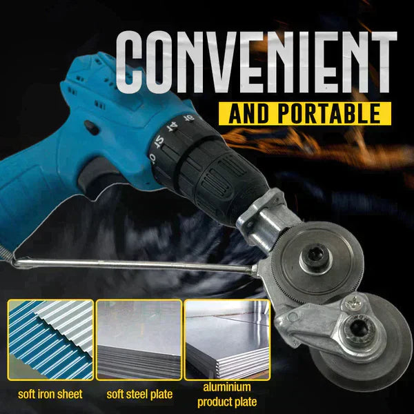 🔥50% de réduction🔥Perceuse électrique Ciseaux Accessoire Cutter Grignoteuse