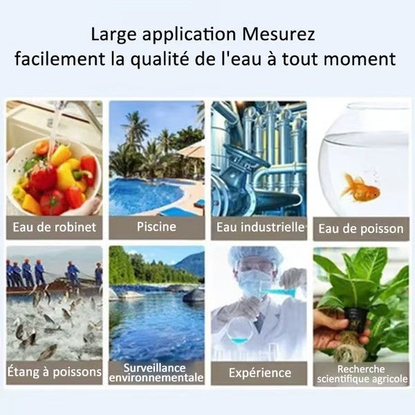 🔥Dernier jour 49% de réduction🚰Testeur numérique de la qualité de l'eau