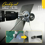 🔥50% de réduction🔥Perceuse électrique Ciseaux Accessoire Cutter Grignoteuse