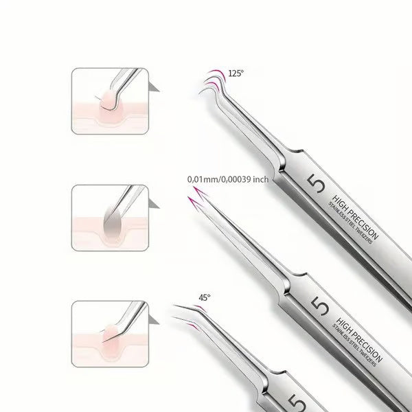 VENTE FLASH 49% DE RÉDUCTION💥 Pinces Professionnelles pour Enlever les Points Noirs du Visage