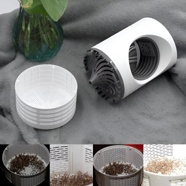 Piège à moustiques LED – Solution silencieuse et sûre | BUZZOFF