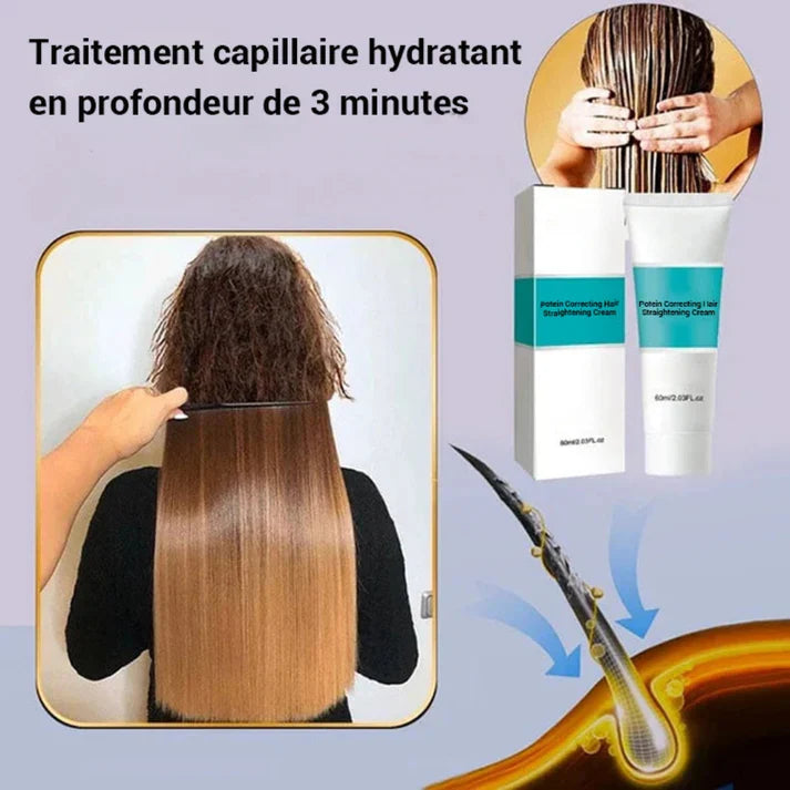 💞 Crème Lissante Soin à la Soie & Kératine