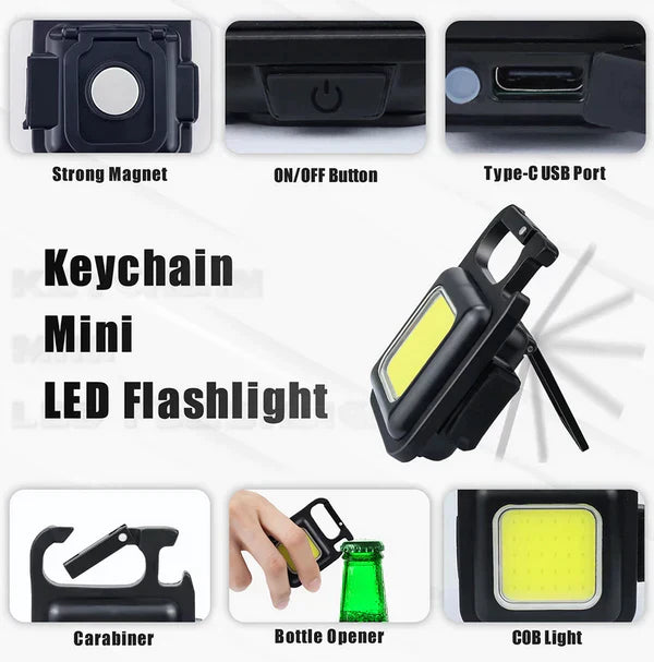 🔦☀Lampe d'Urgence Originale pour Porte-Clés✨