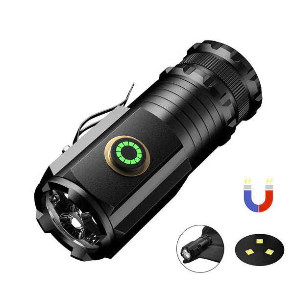 💡Mini Flash lampe de poche super puissante